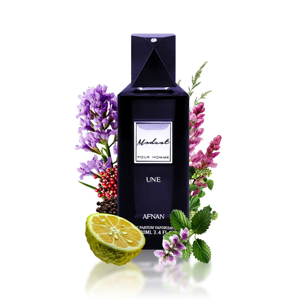 Modest Une Pour Homme bottle