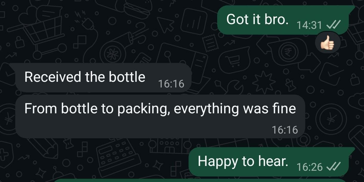 Customer review